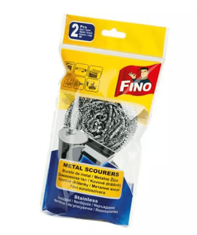 Burete vase Fino Metal 2 bucati/set