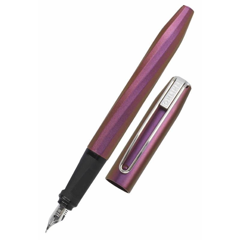 Stilou Online Slope roz metalizat penita din iridiu M cu capac