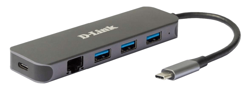 DLINK 5-IN-1 USB-C HUB DUB-2334