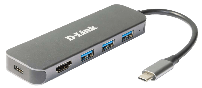 DLINK 5-IN-1 USB-C HUB DUB-2333 DLINK 5-IN-1 USB-C HUB DUB-2333