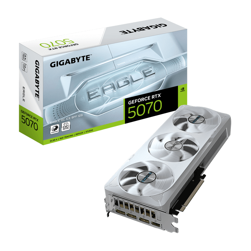 VGA GB RTX 5070 EAGLE OC ICE SFF 12GB