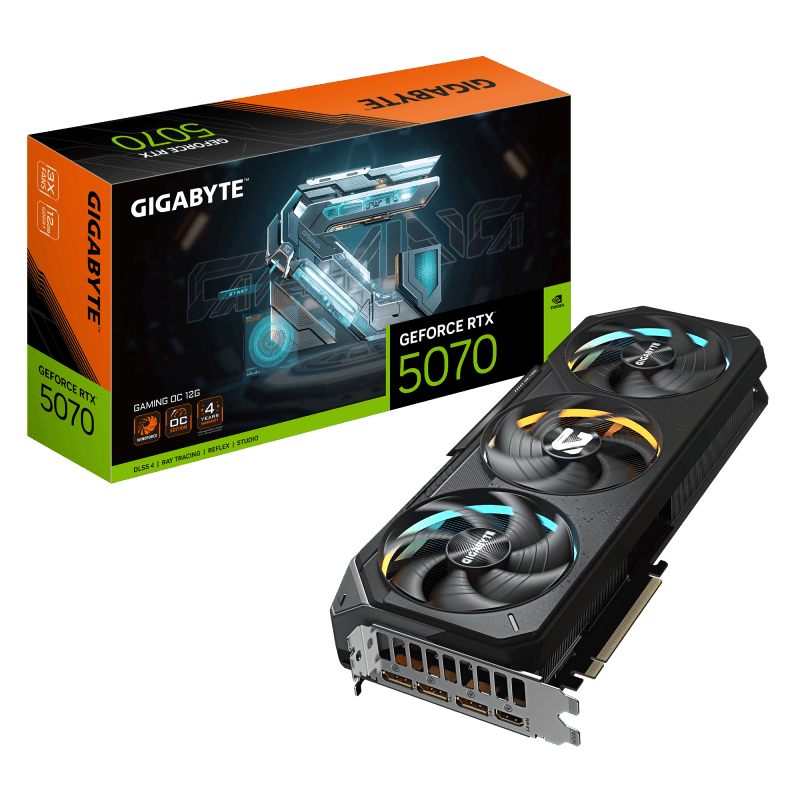 VGA GIGABYTE RTX 5070 GAMING OC 12GB