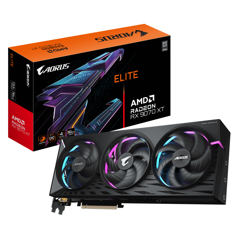 GB GF AORUS RADEON RX 9070 XT ELITE