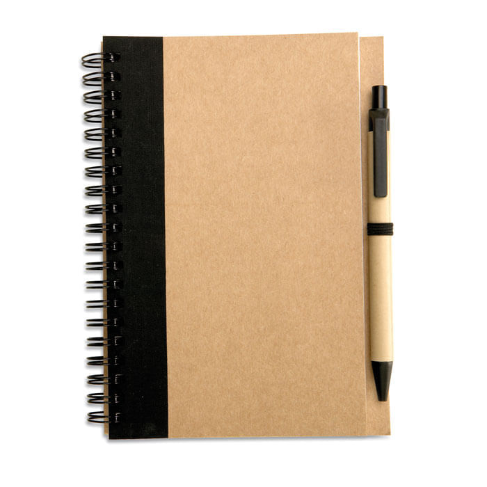 Bloc notes reciclat si pix Bloc notes reciclat si pix