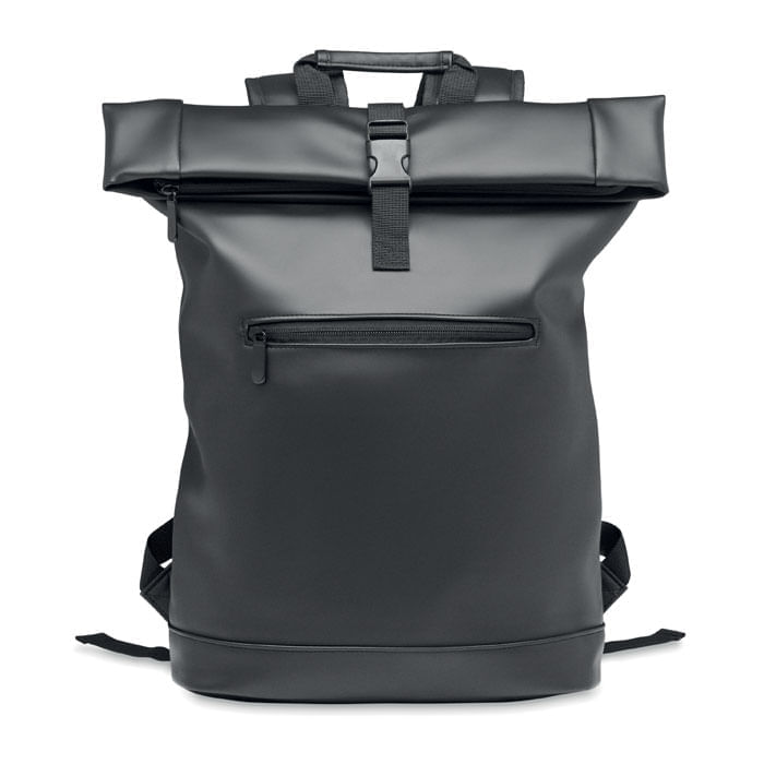 Rucsac rolltop pentru laptop PU Rucsac rolltop pentru laptop PU