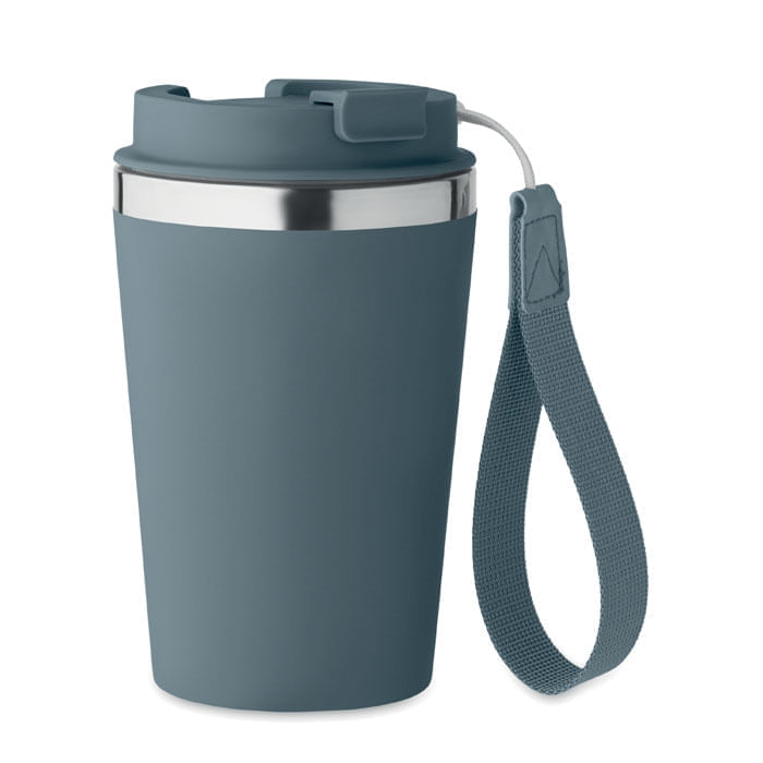 Pahar cu perete dublu din inox si PP 350 ml Pahar cu perete dublu 350 ml