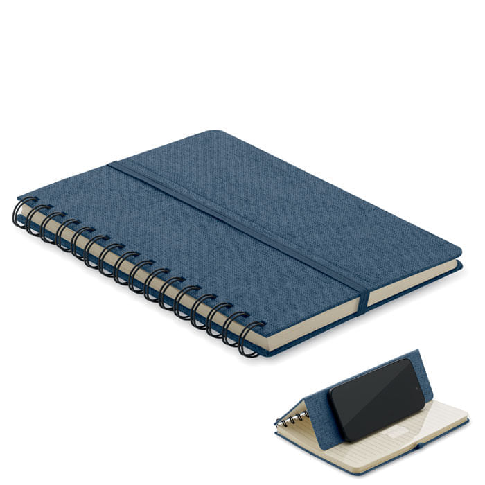 Notebook A5 cu suport pentru te Notebook A5 cu suport pentru te